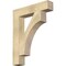 Ekena Millwork Westlake Block Rough Sawn Bracket, Douglas Fir, 6"W x 32"D x 40"H BKT06X32X40WTL05RDF - alternate 1